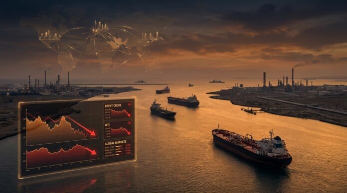 Why Oil Prices Are Falling Despite the World's Biggest Geopolitical Crisis